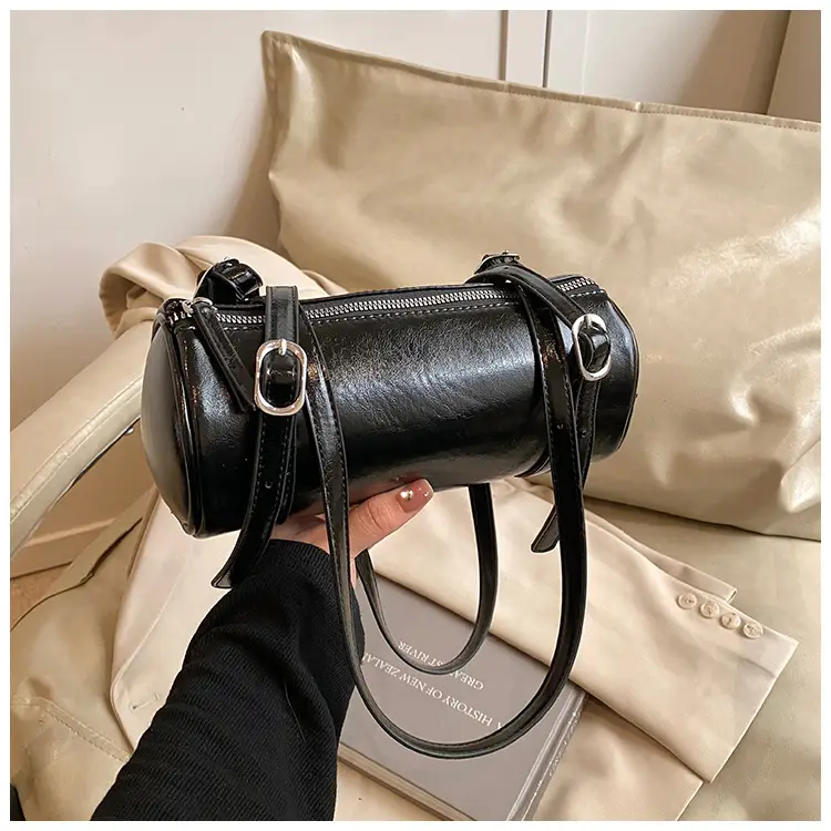Red Underarm Cylinder Bag for Women 2026 — feature 44