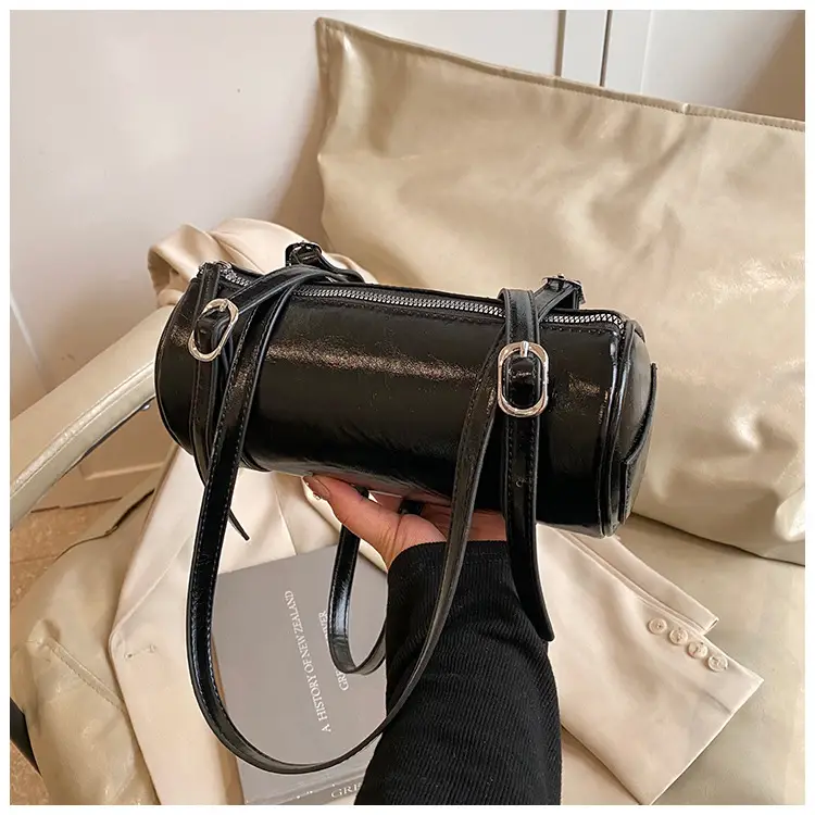Red Underarm Cylinder Bag for Women 2026 — feature 45