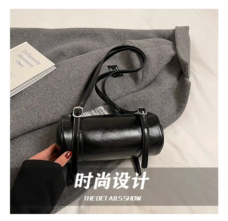 Red Underarm Cylinder Bag for Women 2026 — feature 5