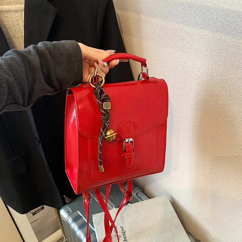 Green Leather Shoulder Bag for Women 2026 - Image 14