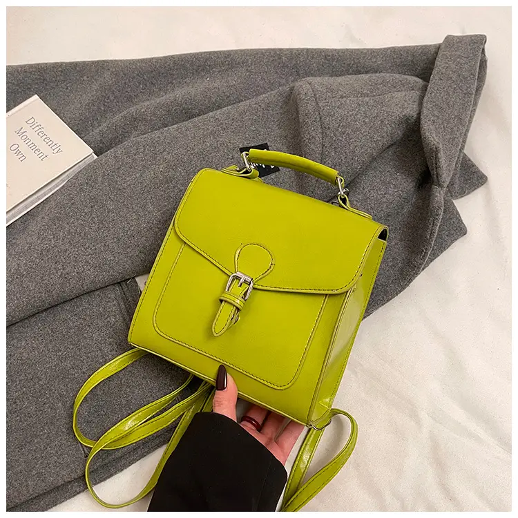 Green Leather Shoulder Bag for Women 2026 — feature 17