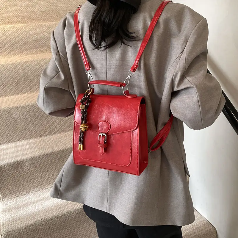 Green Leather Shoulder Bag for Women 2026 - Image 10