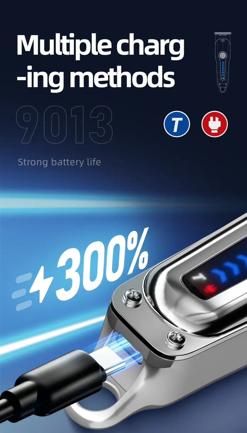 Professional Hair Styling Electric Clipper for Men — feature 15