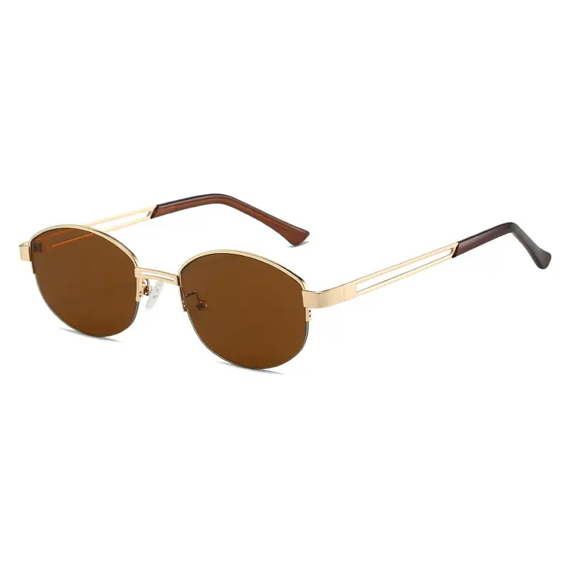 2025 New Old Money Retro Metal Sunglasses Women's Anti-UV - Image 7