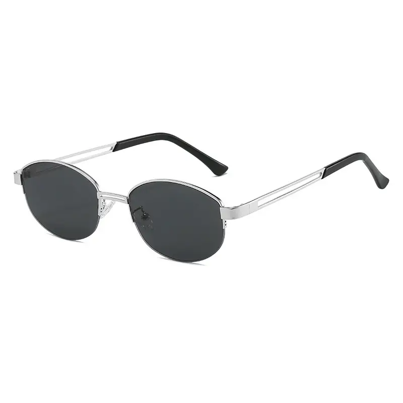 2025 New Old Money Retro Metal Sunglasses Women's Anti-UV - Image 9
