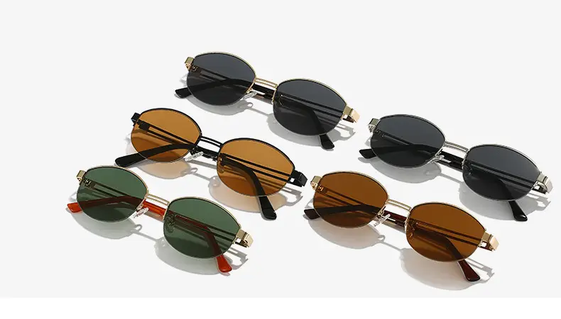 2025 New Old Money Retro Metal Sunglasses Women's Anti-UV — feature 5