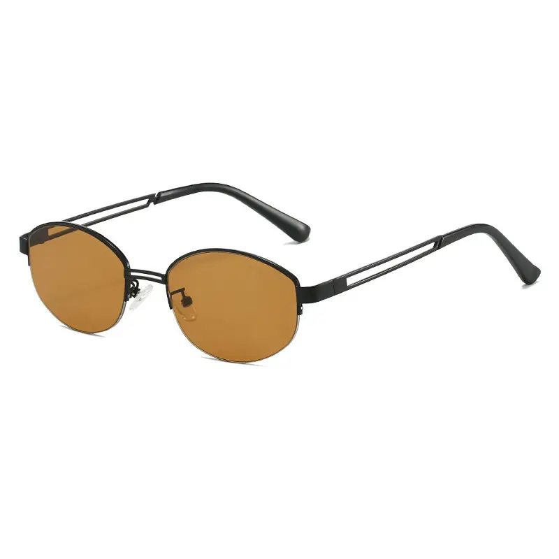 2025 New Old Money Retro Metal Sunglasses Women's Anti-UV - Image 3