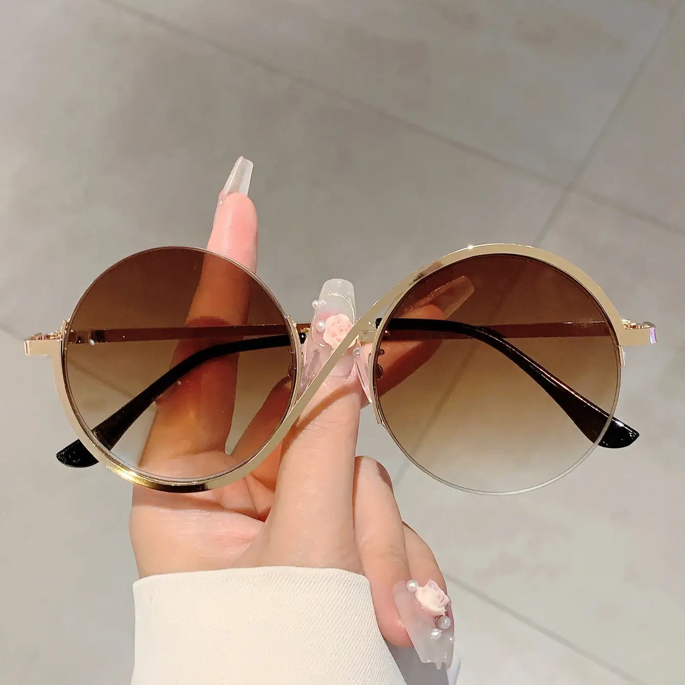 European American Style Big Frame Retro Sunglasses - Image 10