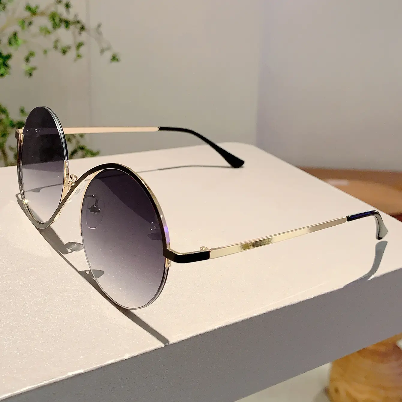 European American Style Big Frame Retro Sunglasses — feature 12