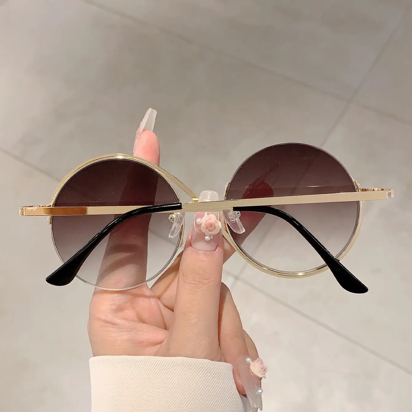 European American Style Big Frame Retro Sunglasses — feature 8