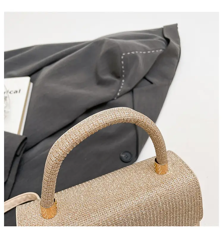 2026 Trendy Black Textured Shoulder Crossbody Bag — feature 12
