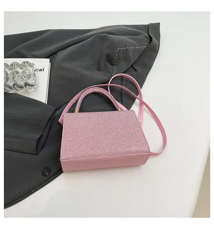 2026 Trendy Black Textured Shoulder Crossbody Bag — feature 15