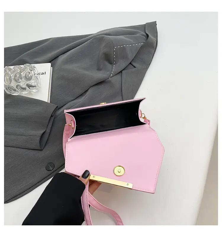 2026 Trendy Black Textured Shoulder Crossbody Bag — feature 16