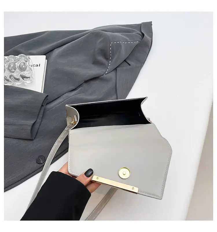 2026 Trendy Black Textured Shoulder Crossbody Bag — feature 22