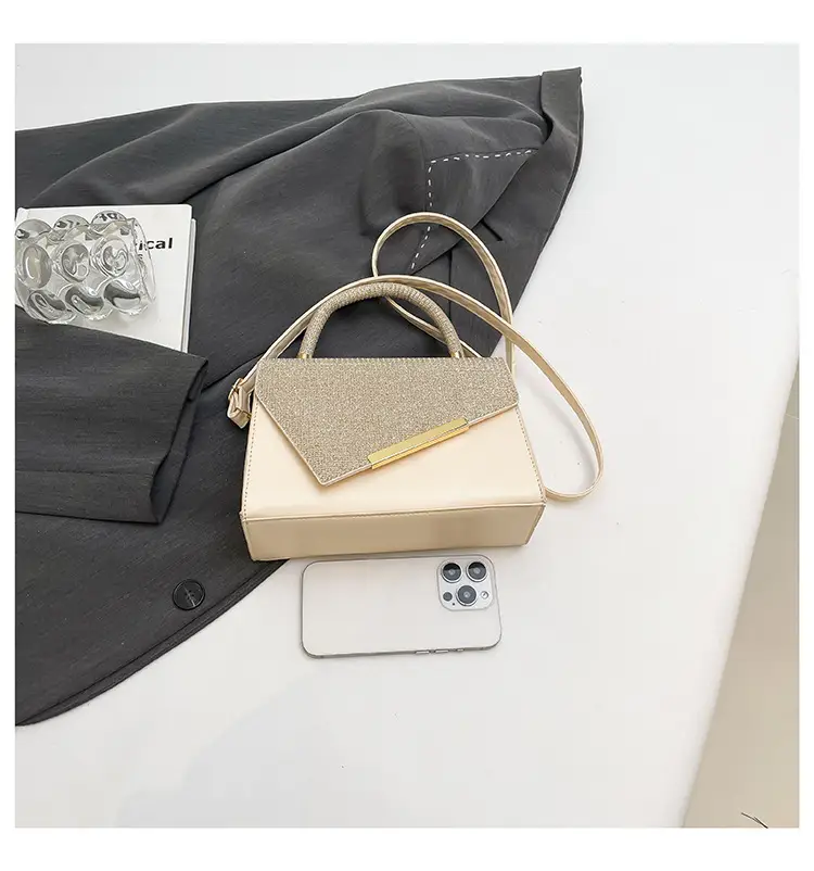 2026 Trendy Black Textured Shoulder Crossbody Bag — feature 23