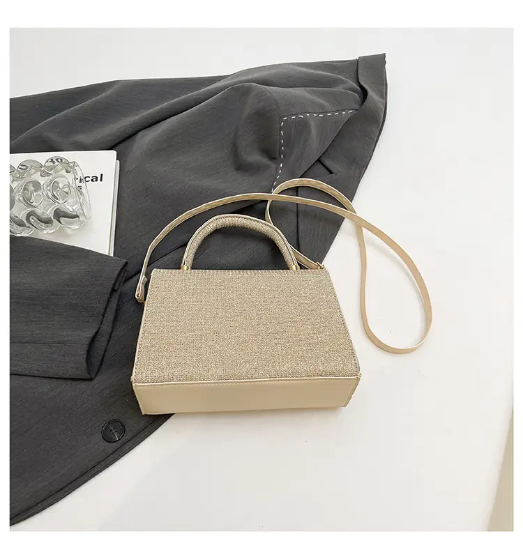 2026 Trendy Black Textured Shoulder Crossbody Bag — feature 24