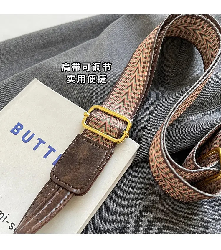 Women Crossbody Bag Brown Leather Textured 2026 Fashion — feature 14
