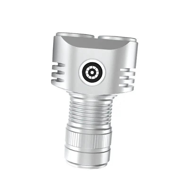 Portable LED Flashlight with Six Wicks for Outdoor Use