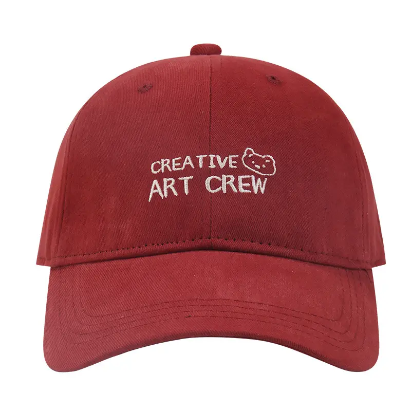 Women's Korean Style Embroidered Baseball Cap Sun Hat - Image 13