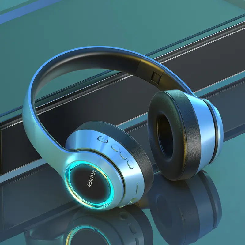 Wireless Bluetooth Headset Red White Gaming Subwoofer - Image 4