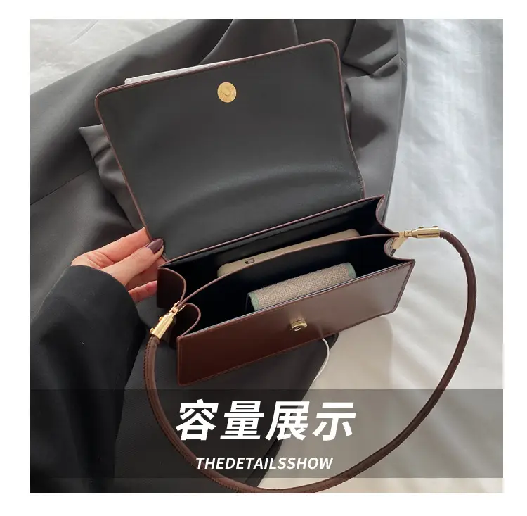 Black Croc Leather Handbag for Women — feature 6