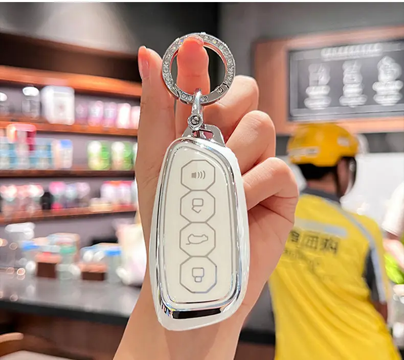Havarian Big Dog Keychain with Butterfly Design — feature 13