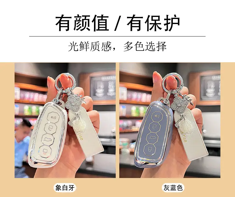 Havarian Big Dog Keychain with Butterfly Design — feature 7