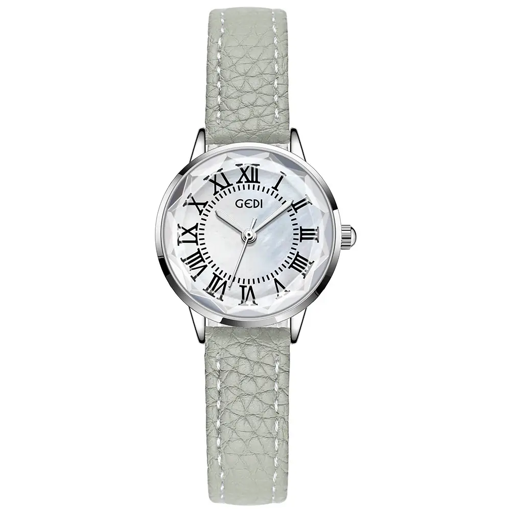 Goldie Women's Quartz Watch with Brown Leather Strap - Image 4