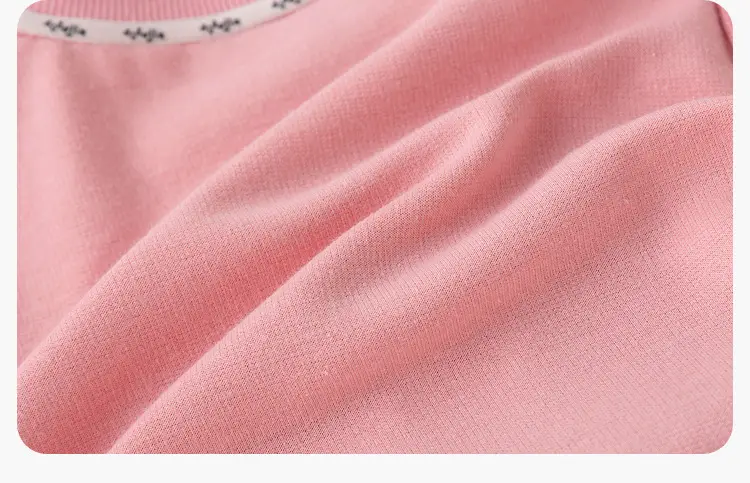 Dudu Jia Pink Cat Print Kids Strappy Suit Spring — feature 35