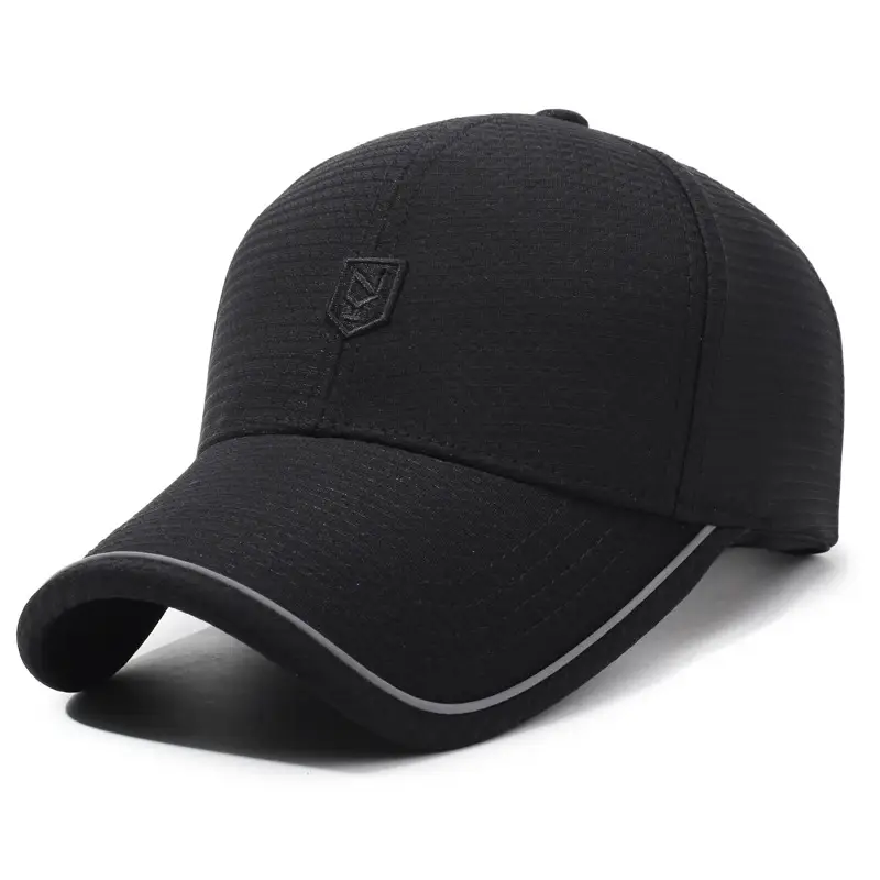 Men's Navy Embroidered Baseball Cap - Image 3