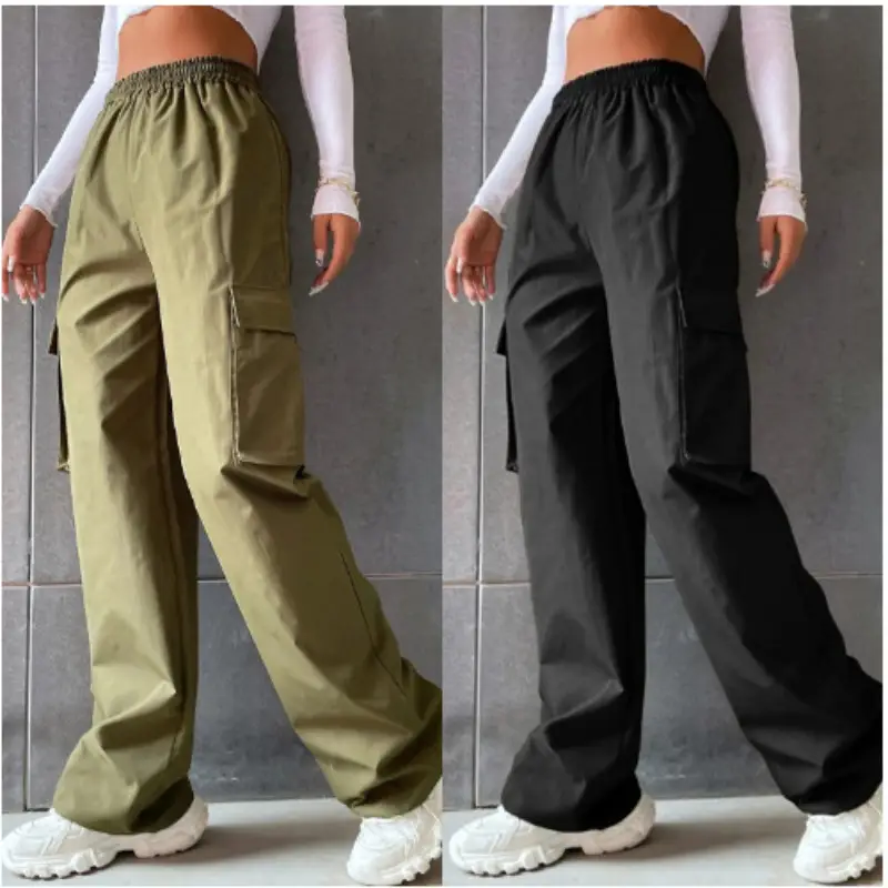 Women's 2025 Summer Wide Leg Straight Tube Pants - Image 5