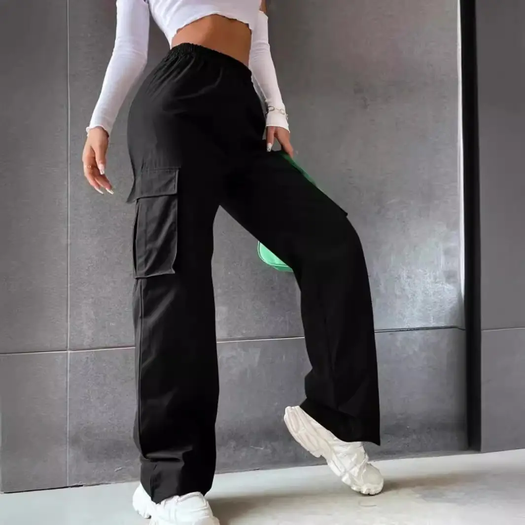 Women's 2025 Summer Wide Leg Straight Tube Pants - Image 6