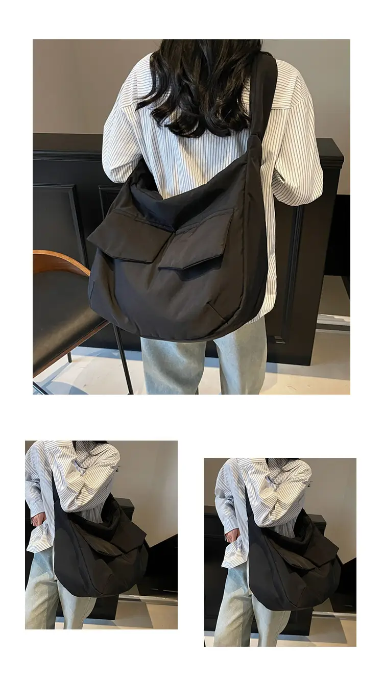 Beige Crossbody Tote Bag for Women Large Capacity — feature 12