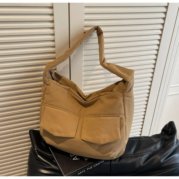 Beige Crossbody Tote Bag for Women Large Capacity — feature 17