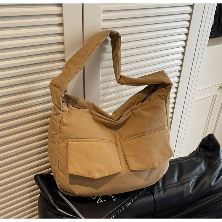 Beige Crossbody Tote Bag for Women Large Capacity — feature 18