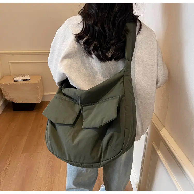 Beige Crossbody Tote Bag for Women Large Capacity — feature 32