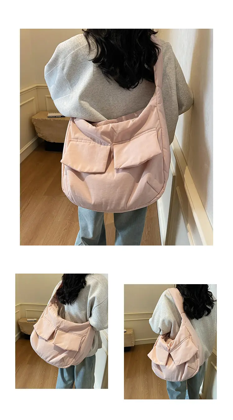 Beige Crossbody Tote Bag for Women Large Capacity — feature 8