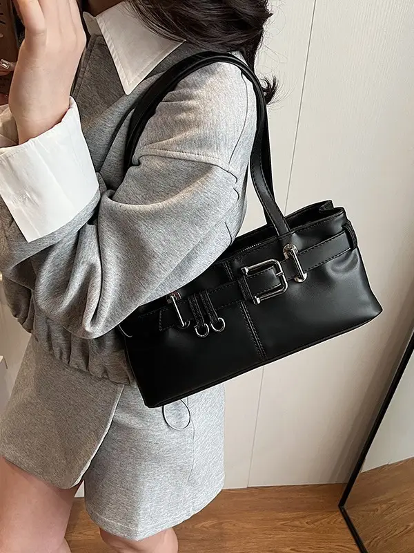 Red Korean Style Shoulder Bag for Women - Image 8