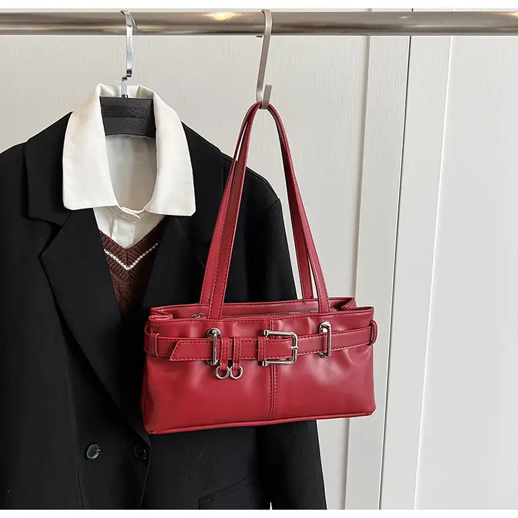 Red Korean Style Shoulder Bag for Women — feature 35