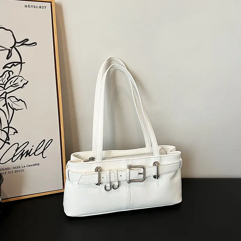 Red Korean Style Shoulder Bag for Women - Image 3