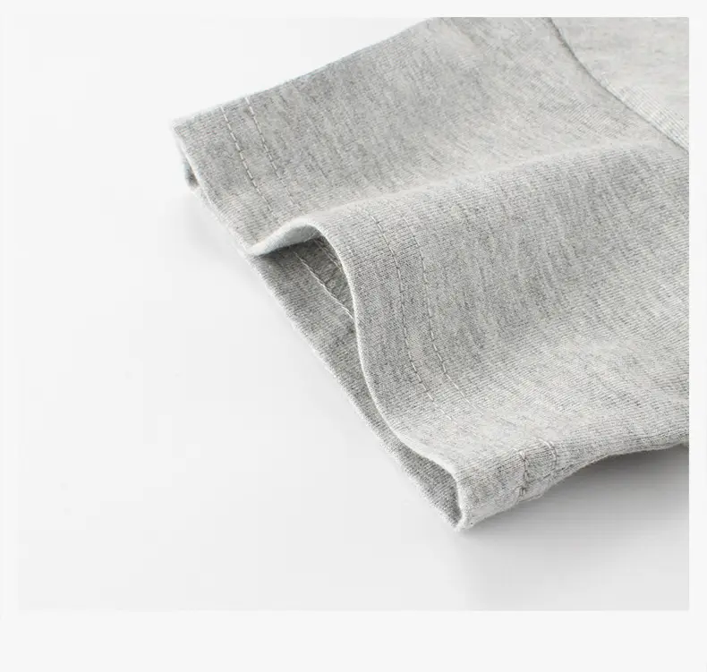 Gray Cotton T-Shirt for Boys Summer Wear — feature 6