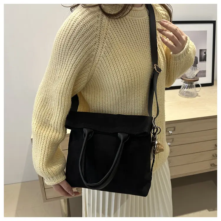 Women's Large Capacity Tan Shoulder Tote Bag 2024 — feature 19