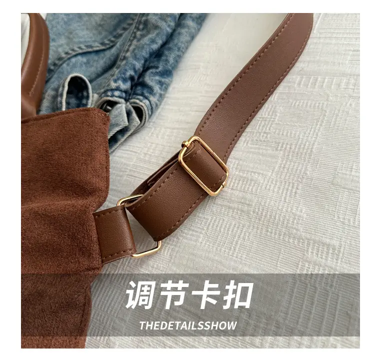 Women's Large Capacity Tan Shoulder Tote Bag 2024 — feature 4