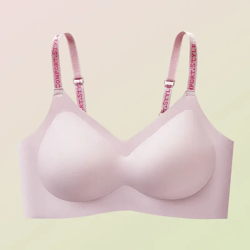 Traceless Underwear for Women with Letter Shoulder Strap - Image 4