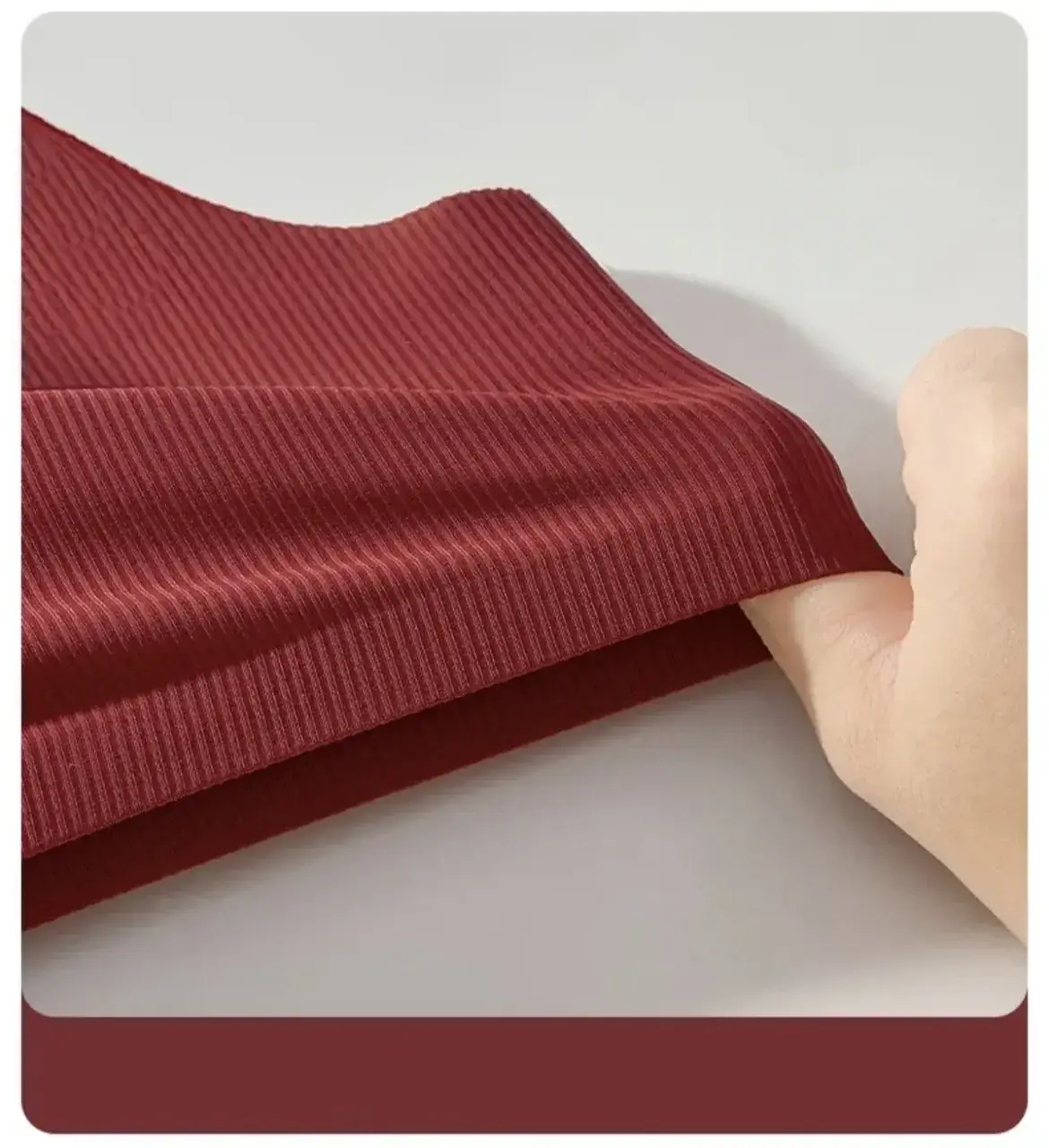 Women's Fixed Cup Push-Up Underwear Red — feature 14