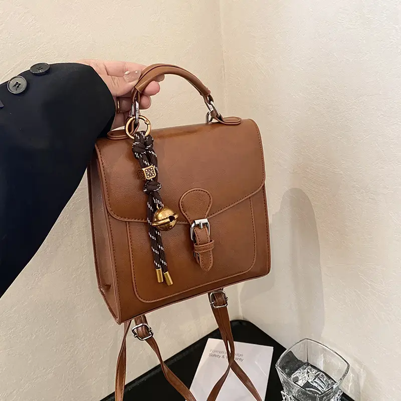 Black Leather Shoulder Crossbody Bag for Women 2025 - Image 13