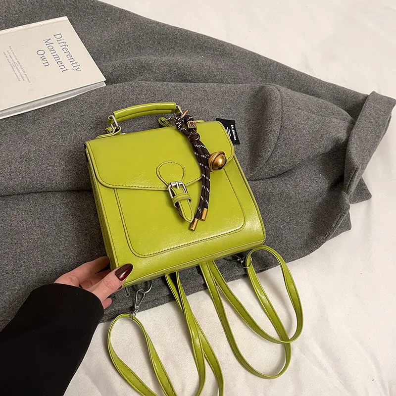 Black Leather Shoulder Crossbody Bag for Women 2025 - Image 9