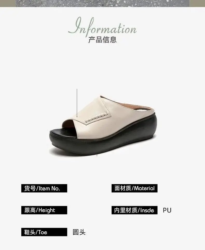 Women Thick Soled Fish Mouth Sandals 2025 — feature 4