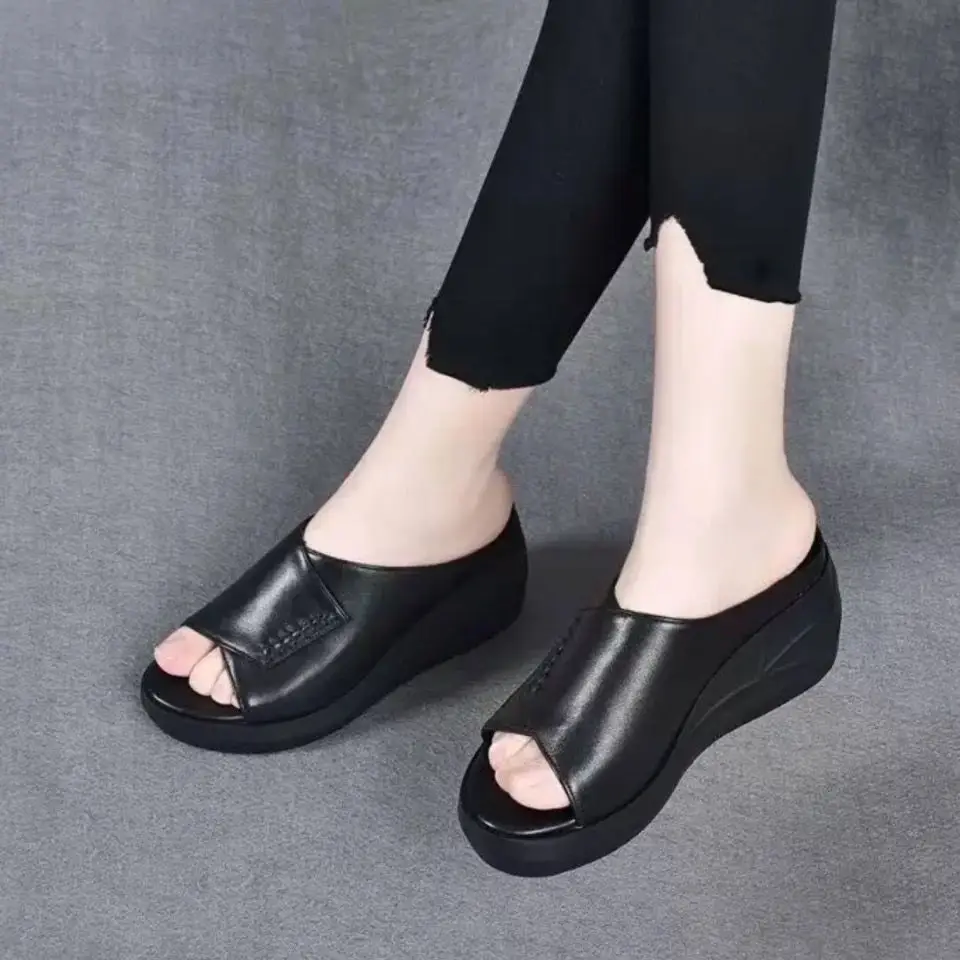 Women Thick Soled Fish Mouth Sandals 2025 — feature 7