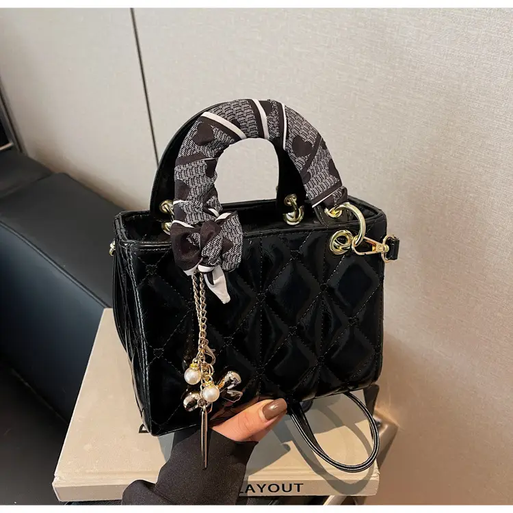 Pink Quilted Crossbody Handbag for Women 2026 — feature 11